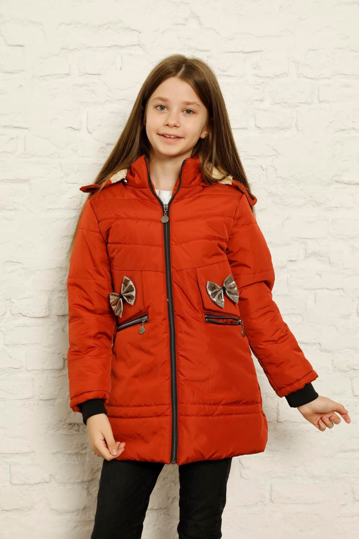 Kapşonlu İçi Yünlü Şişme Mont