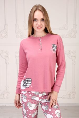 Zebra Baskılı Pijama Takım