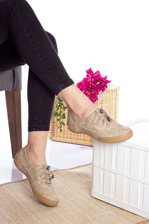 Ortopedik Ped Vizon Kadın Ayakkabı