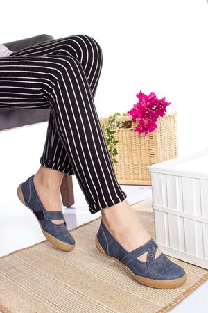 Ortopedik Pet  Lacivert Kadın Ayakkabı