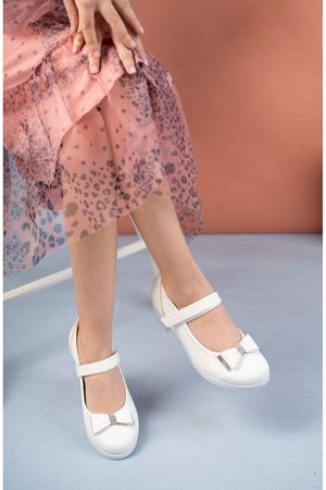 Topuklu Sedef Kız Çocuk Ayakkabı