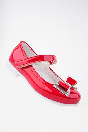 Kız Bebe Rugan Ayakkabı