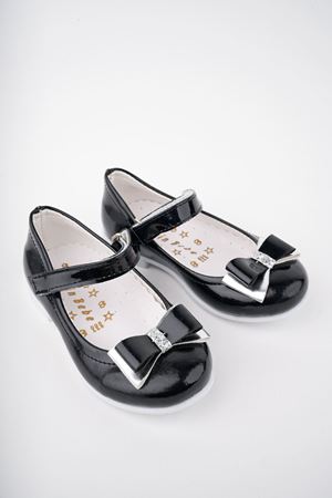 Kız Bebe Rugan Ayakkabı