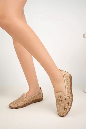 Ortopedik Ped Lazerli Nut Kadın Ayakkabı