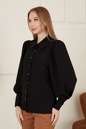 Siyah Kadın Gömlek
