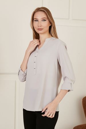 Katlama Kol Kadın Bluz