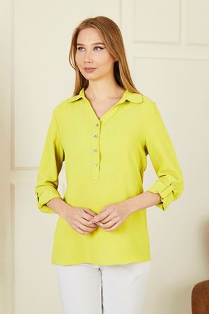 Katlama Kol Kadın Bluz