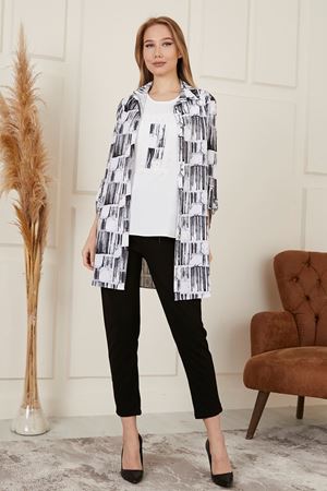 Desenli İkili Kadın Takım