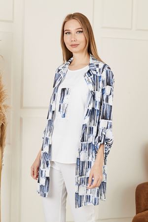 Desenli İkili Kadın Takım