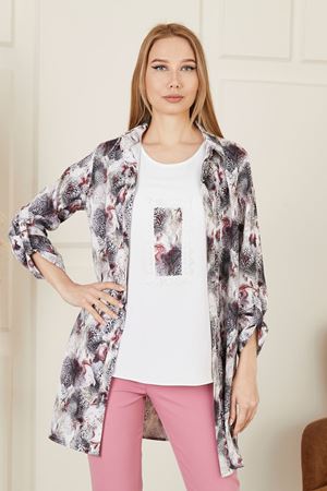 Desenli İkili Kadın Takım