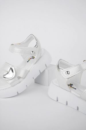 Kalpli Sedef Kız Çocuk Sandalet