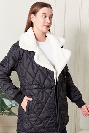 İçi Kürklü Kadın Kaban