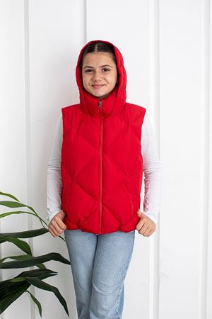 Kırmızı Unisex Çocuk Yelek