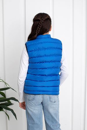 Unisex Mavi Çocuk Yelek