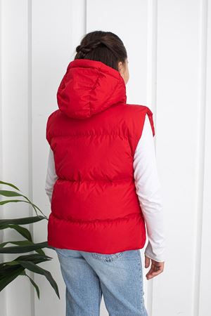 Unisex Kırmızı Çocuk Yelek