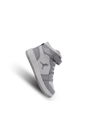 Gri Uzun Çocuk Spor Ayakkabı