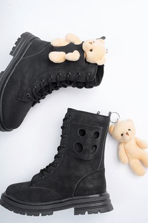 Ayıcıklı Siyah Çocuk Bot