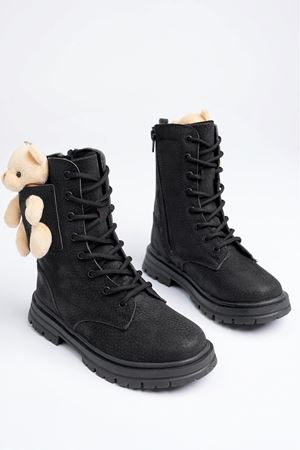 Ayıcıklı Siyah Çocuk Bot