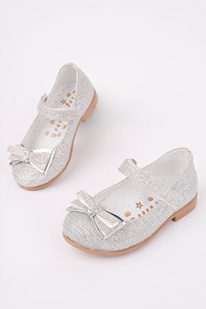 Gümüş Çupra Kız Bebe Ayakkabı