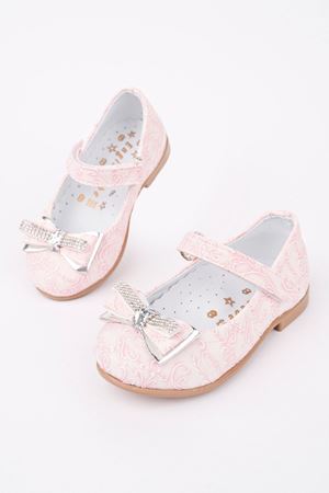 Pudra Sarmaşık Kız Bebe Ayakkabı