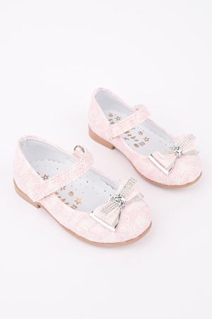 Pudra Sarmaşık Kız Bebe Ayakkabı